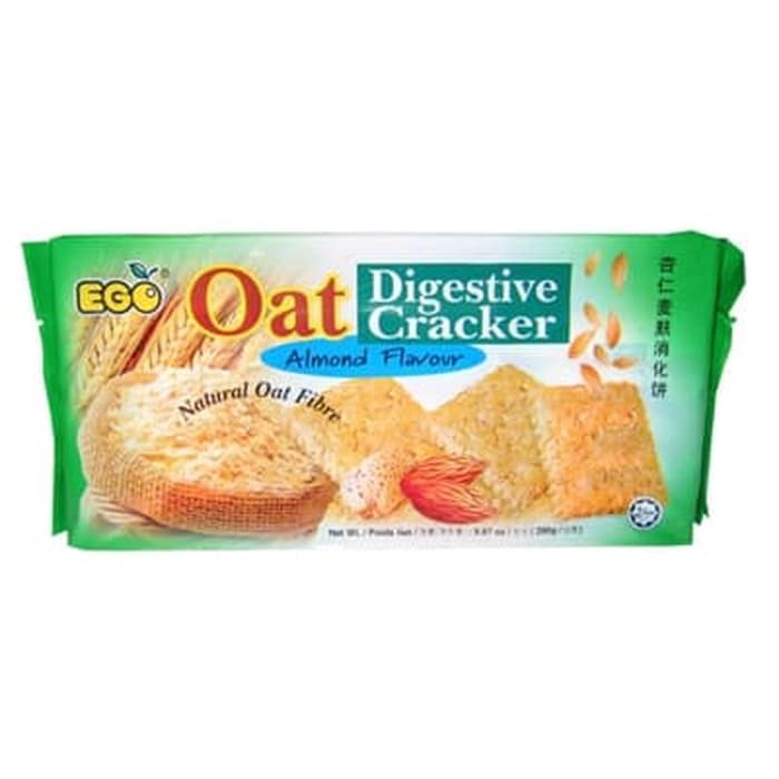 

#HANDCARRY Ego Oat Digestive Cracker Almond 280g - UFOHCR0534