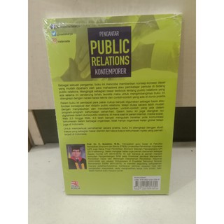 Jual Buku Pengantar Public Relations Kontemporer | Shopee Indonesia