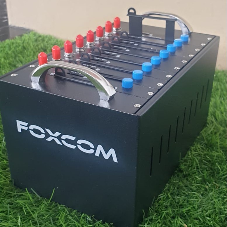 Modem Pool FOXCOM 8 PORT 4G EC20 USAGE