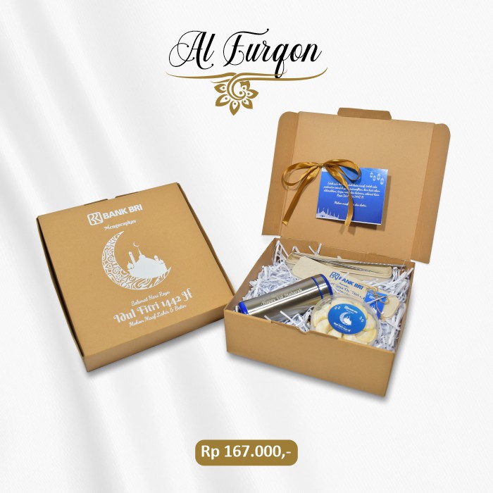 

Parsel Ramadan/Parcel Kue Kering Lebaran/Gift Box/Idul Fitri Hampers (Al Furqan)