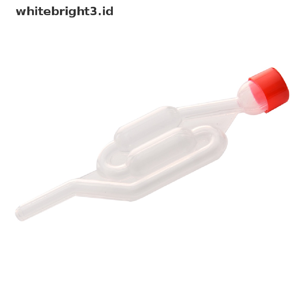 (whitebright3.id) Katup Fermentasi Wine / Bir Satu Arah Bahan Plastik