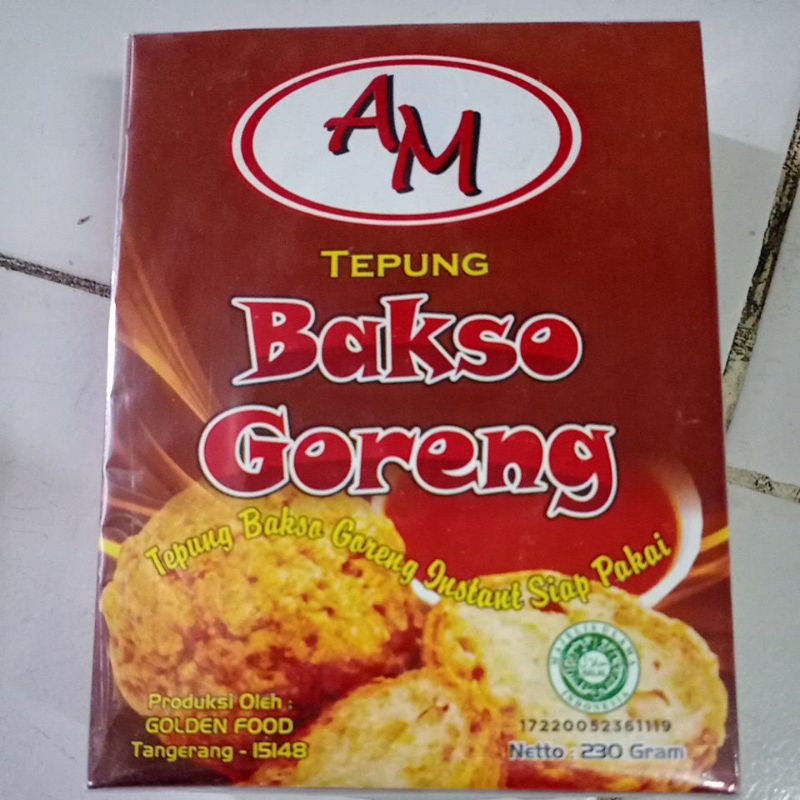 

Tepung Bakso goreng/ Bakso goreng