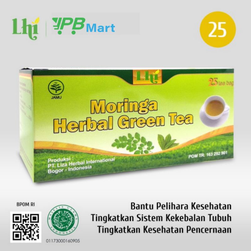 

Moringa Green Tea Teh Hijau Plus Daun Kelor untuk Daya Tahan Tubuh