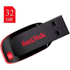 FLASHDISK SANDISK CRUZER BLADE 32GB DAN 64GB ORIGINAL / USB FLASH SANDISK CRUZER BLADE - RESMI