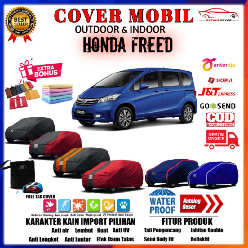 Cover Mobil Honda Freed / Sarung Tutup Mobil Freed Spike / Selimut Mantel Penutup Pelindung Outdooor