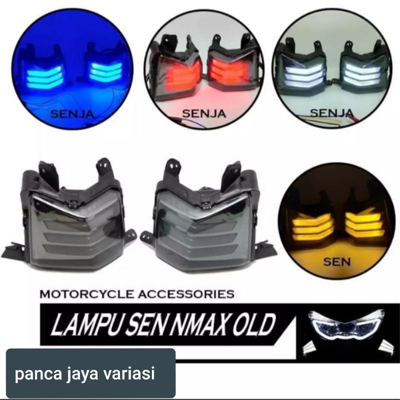 LAMPU SEN SEIN ORI JPA 100% NMAX OLD MERAH PUTIH BIRU