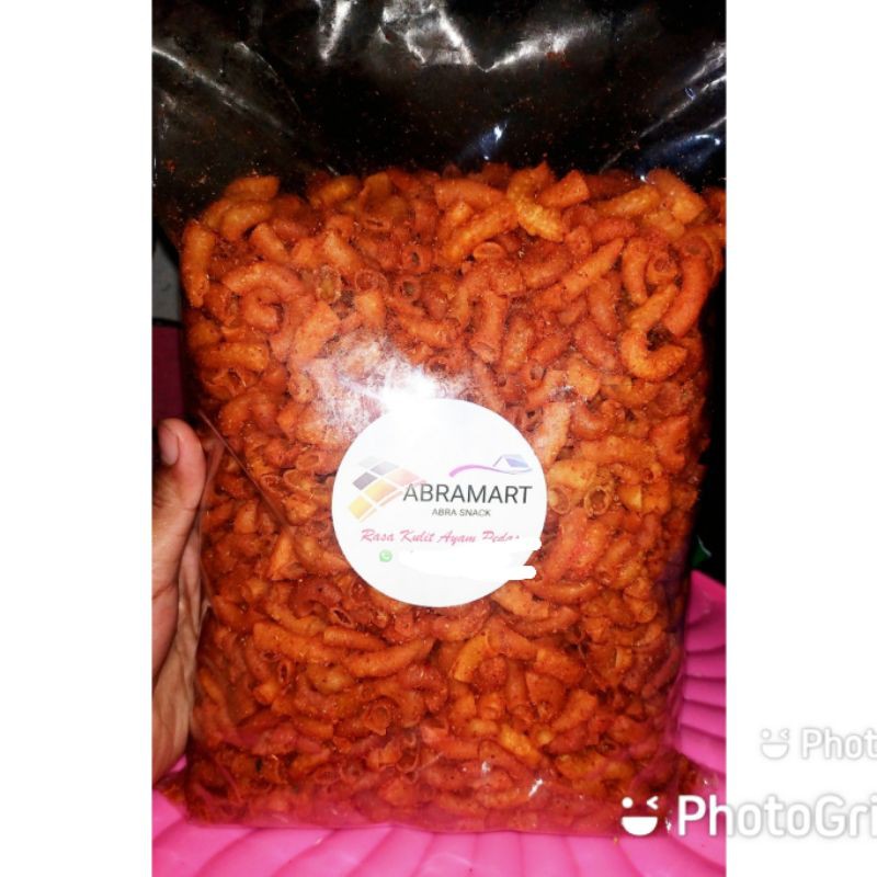 

MAKARONI EXRA PEDAS/ORIGINAL ASIN MANIS/TERMURAH 1KG
