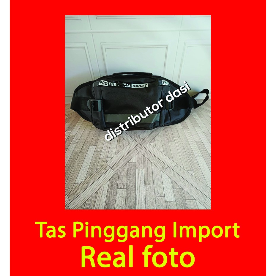 Tas Waist Bag Pria / Wanita Selempang Distro Oval ojol pinggang  profesional premium ready stok