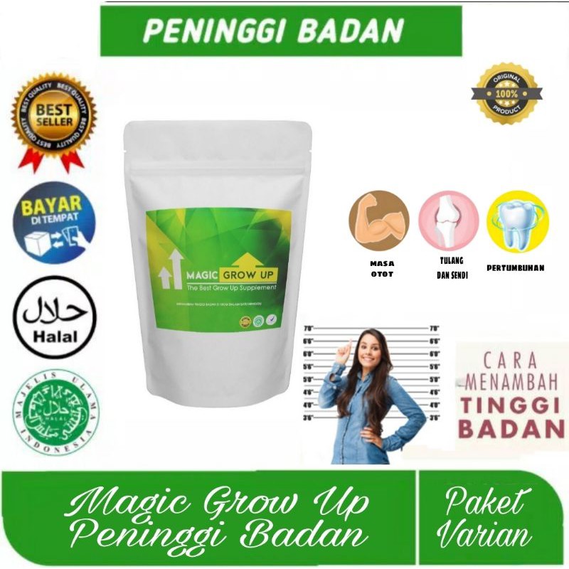 

Peninggi Badan/Obat Peninggi Badan Terbaik/Susu Peninggi Badan/Kalsium Tulang/Pertumbuhan Badan/Gizi