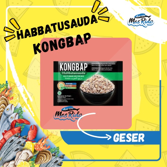 

Kongbap Multigrain Mix Hijau For Rice Habbatusauda Beras Sehat