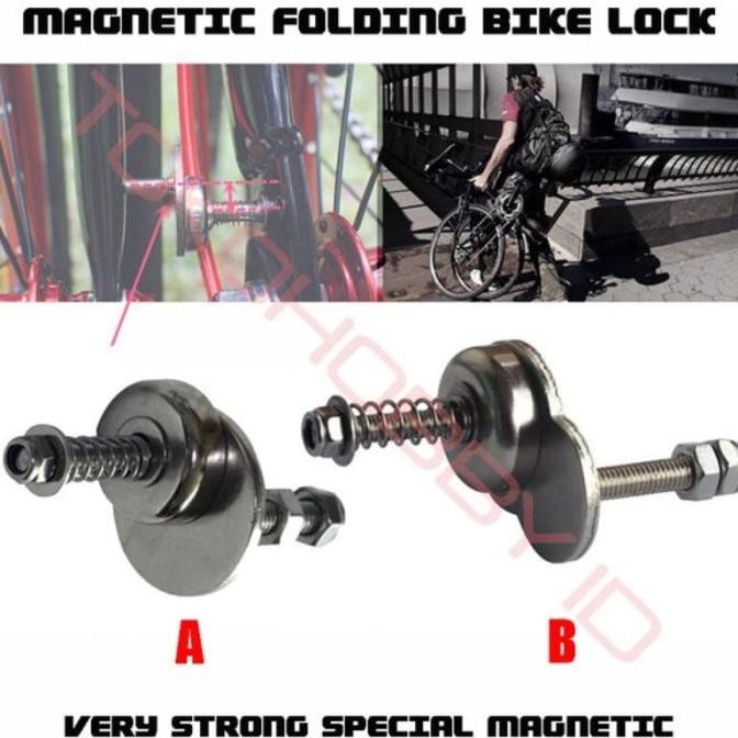 Promo New Magnet Seli Pengunci Sepeda Lipat Dahon Fnhon Element Pacific Promo