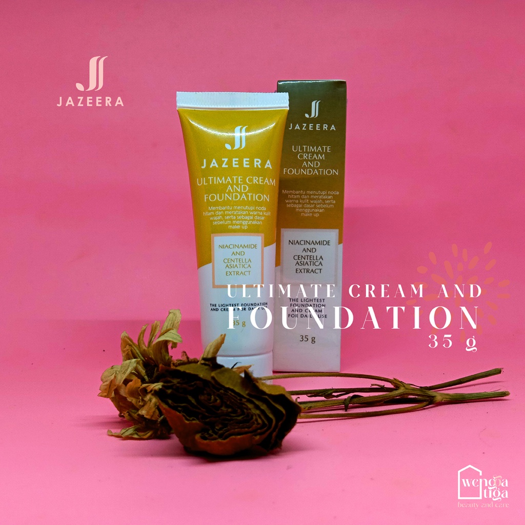 Jazeera Ultimate Cream and Foundation | Jazeera Landasan Ulin Banjarbaru | Beauty Care