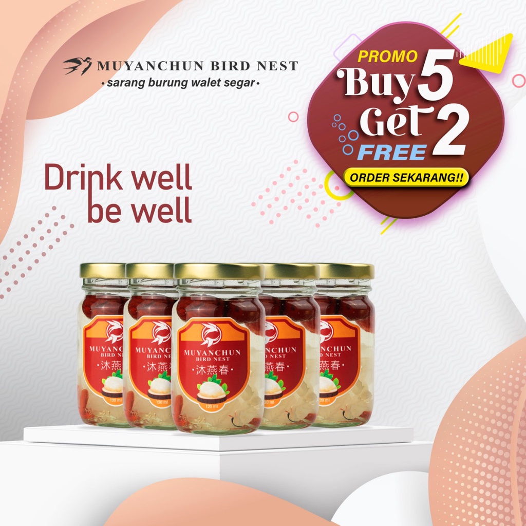 

PROMO Red Dates Birdnest Sarang Burung Walet Alami Minuman Makanan ibu hamil untuk Kesehatan Yunwo Freshly tanpa Pengawet Boiled Bird’s Nest By Muyanchun birdnest