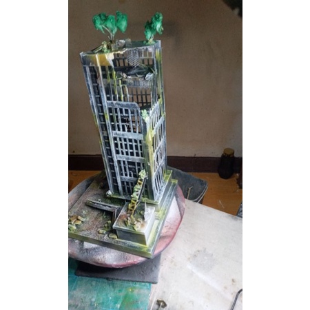 Buiding diorama for Gundam