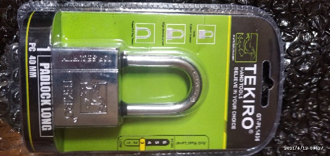 Tekiro 40mm Gembok Leher Panjang 40mm Padlock Long Type Original