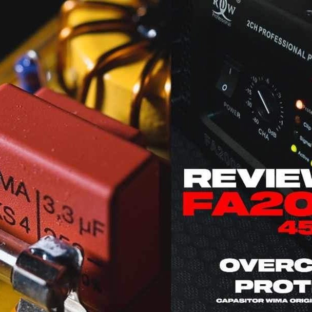 (PETI KAYU) Power amplifier RDW profesional FA20000 FA 20000 original