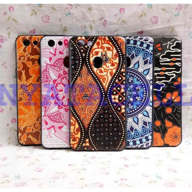 Baru Softcase Motif Batik Xiaomi Mi5C Mi 5C /Softcase Matte Tpu Anti Minyak Ready Stock