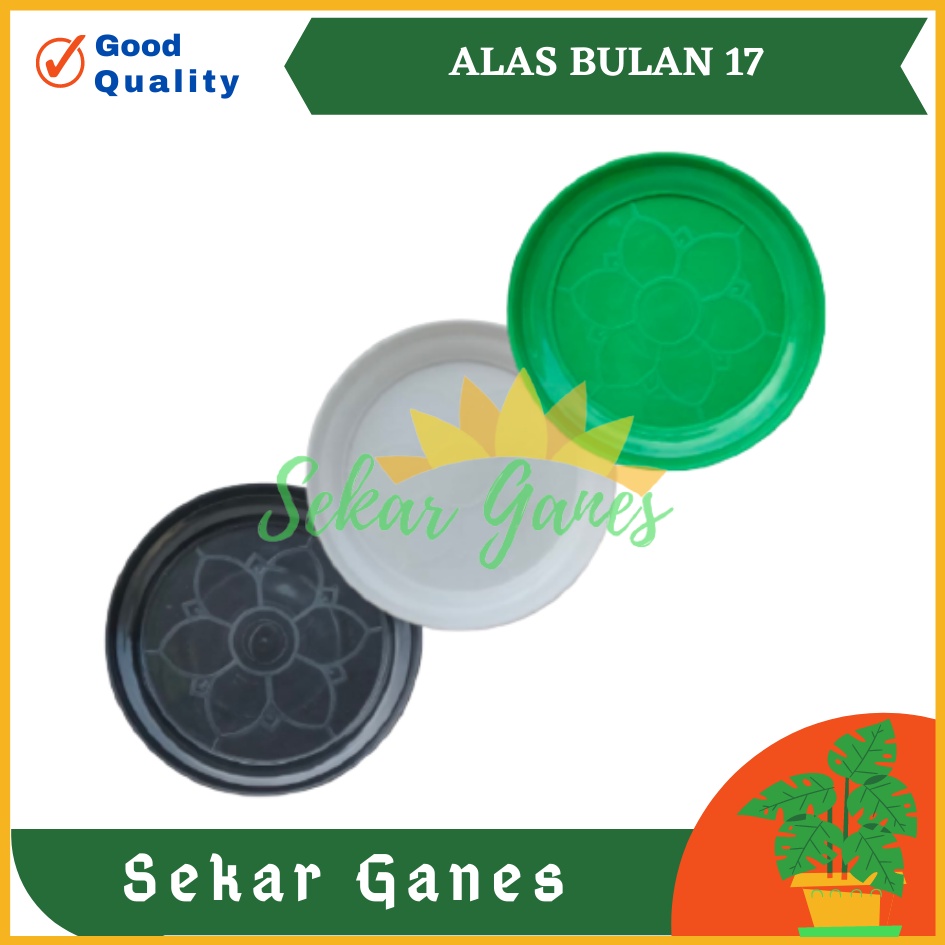 Tatakan Alas Bulan 17 Putih Hitam Kuning Hijau Tatakan Alas Kembang Pot Tawon Tirus Putih 18 20 21