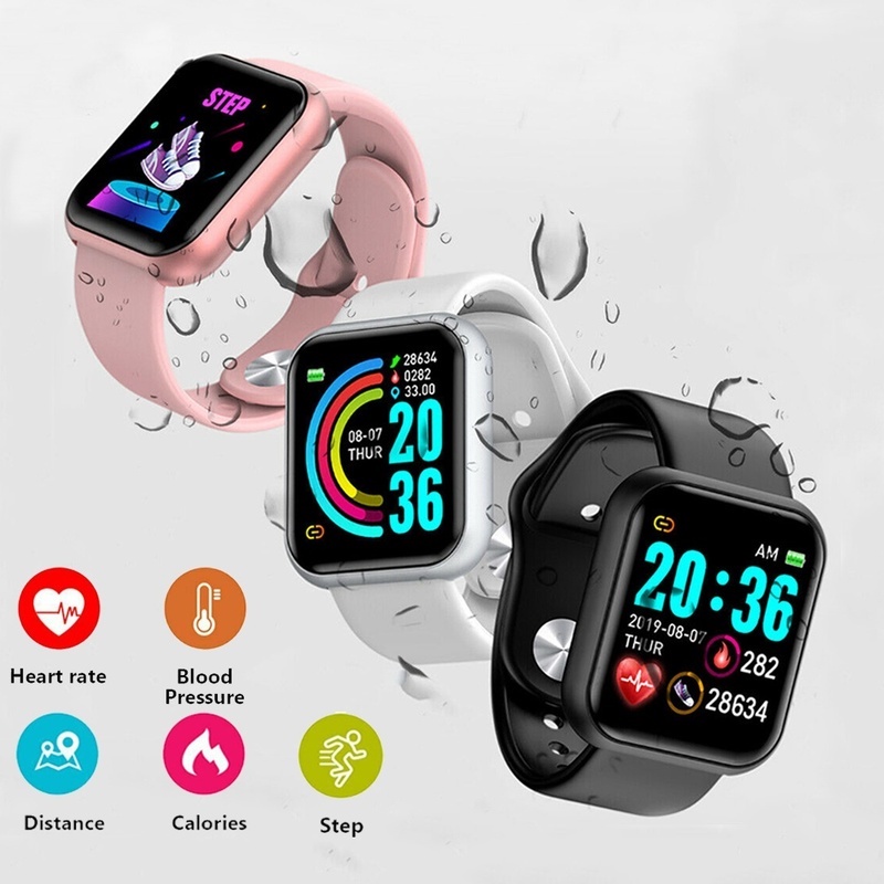 Smart Watch Bluetooth Jam Tangan Pria Wanita Digital Waterproof Y68