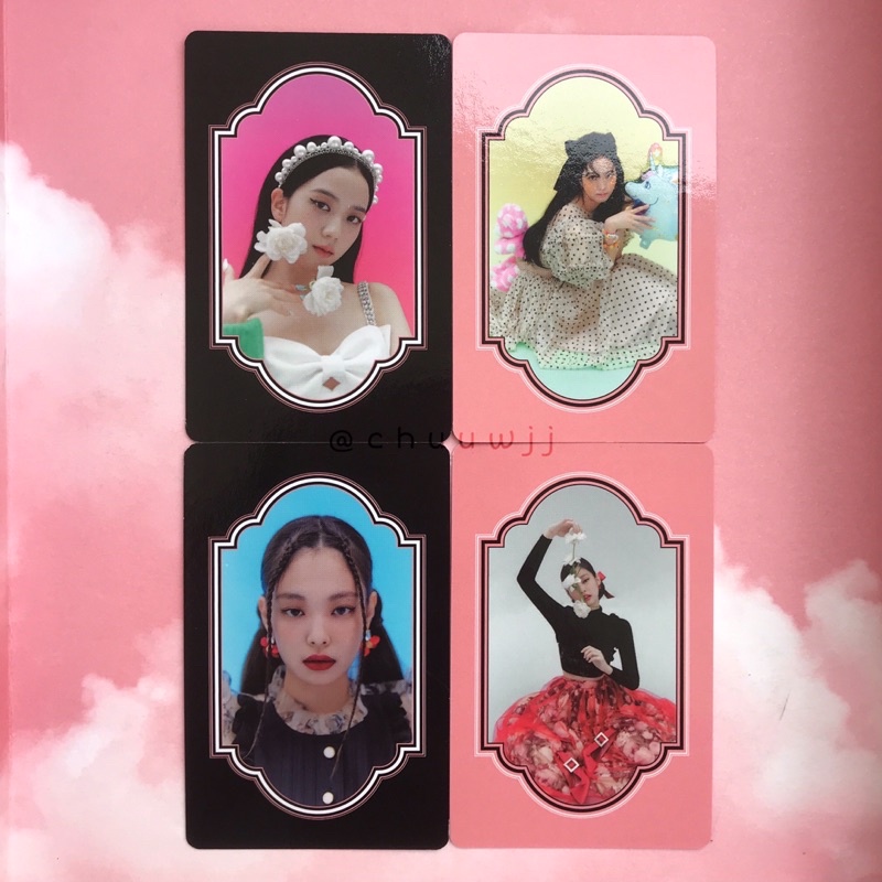 PHOTOCARD PC BLACKPINK BP 2021 SEASON’S GREETINGS SG JISOO JENNIE