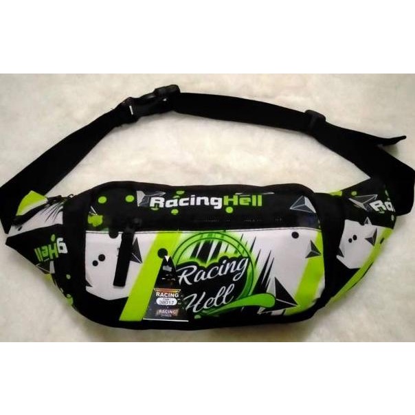 Tas Selempang racing hell /Tas Pinggang / Waistbag racing [SAT. 699212]