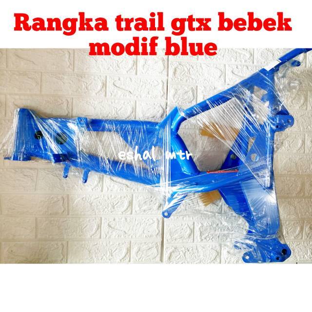 Rangka Trail / Frame GTX Bebek Modif YAMAHA Jupiter Vega Fizr