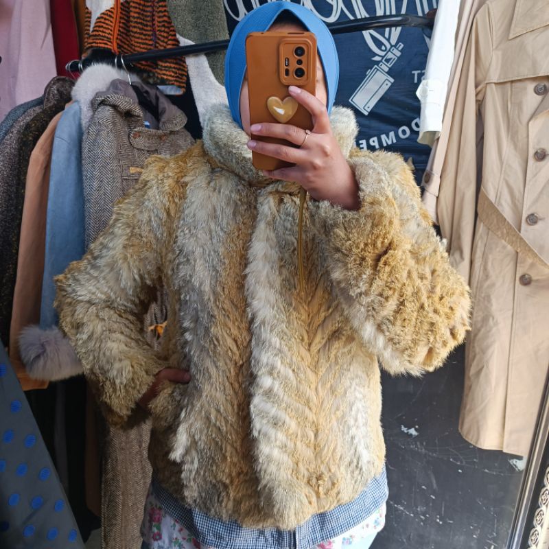 fur coat isoface