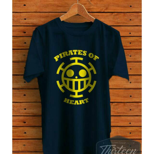 Kaos Anime Pirates Of Heart Kualitas Distro