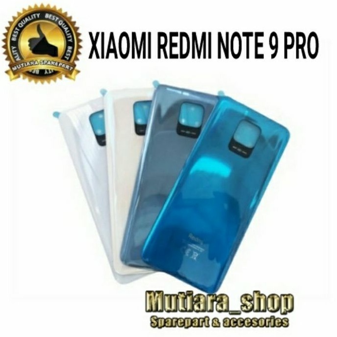 BACKDOOR / BACK COVER / TUTUP BELAKANG XIAOMI REDMI NOTE 9 PRO