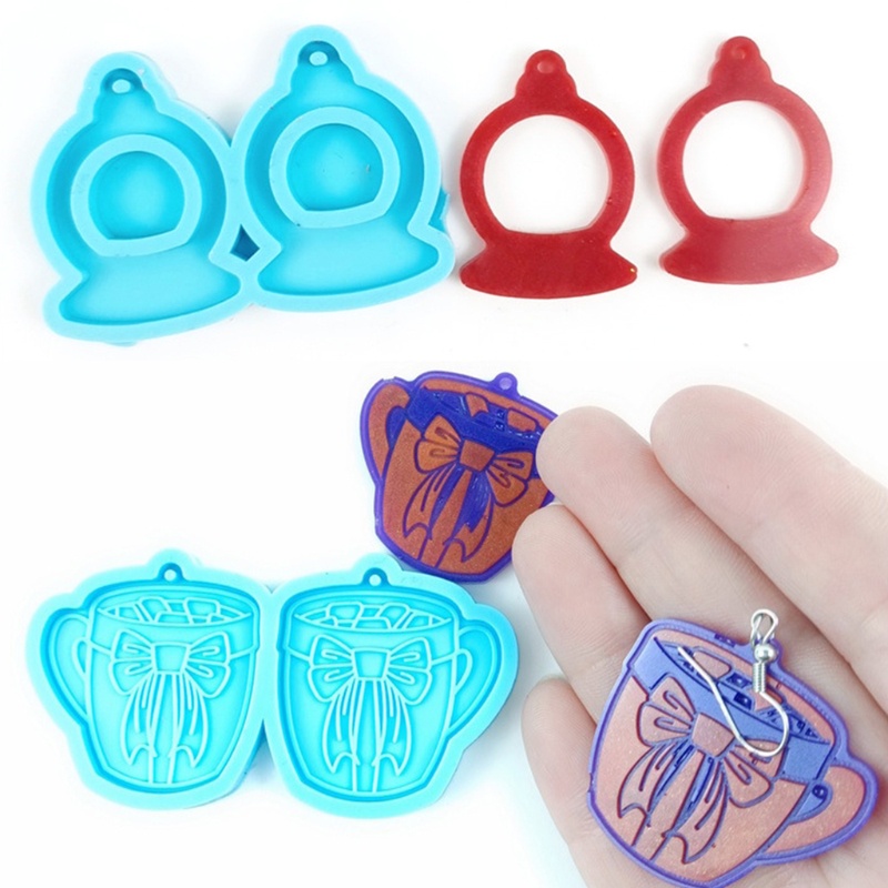 SIY  Nipple/Water Cup Shape Earrings Epoxy Resin Mold Keychain Pendant Silicone Mould