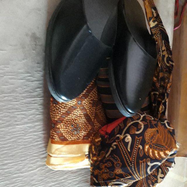 Setelan Baju Adat Jawa | Batik Pria | Sorjan Lurik | Surjan Kurik | Khas Solo | Khas Jogja