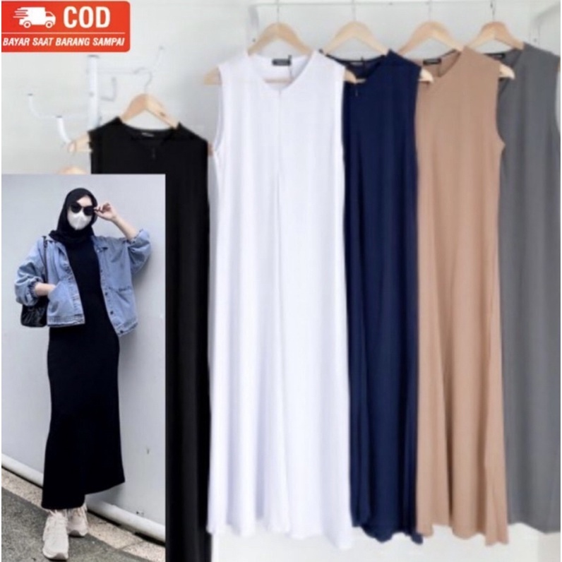 DRESS INNER SPAN WANITA