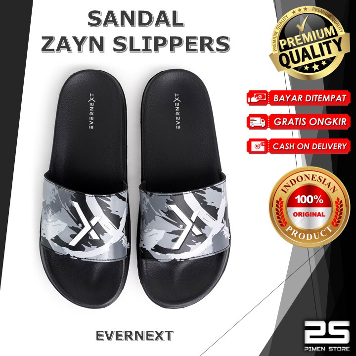 Sandal Slippers Pria Sandal Selop Pria Wanita Sandal Zayn Slippers Sandal Distro Pria Terbaru