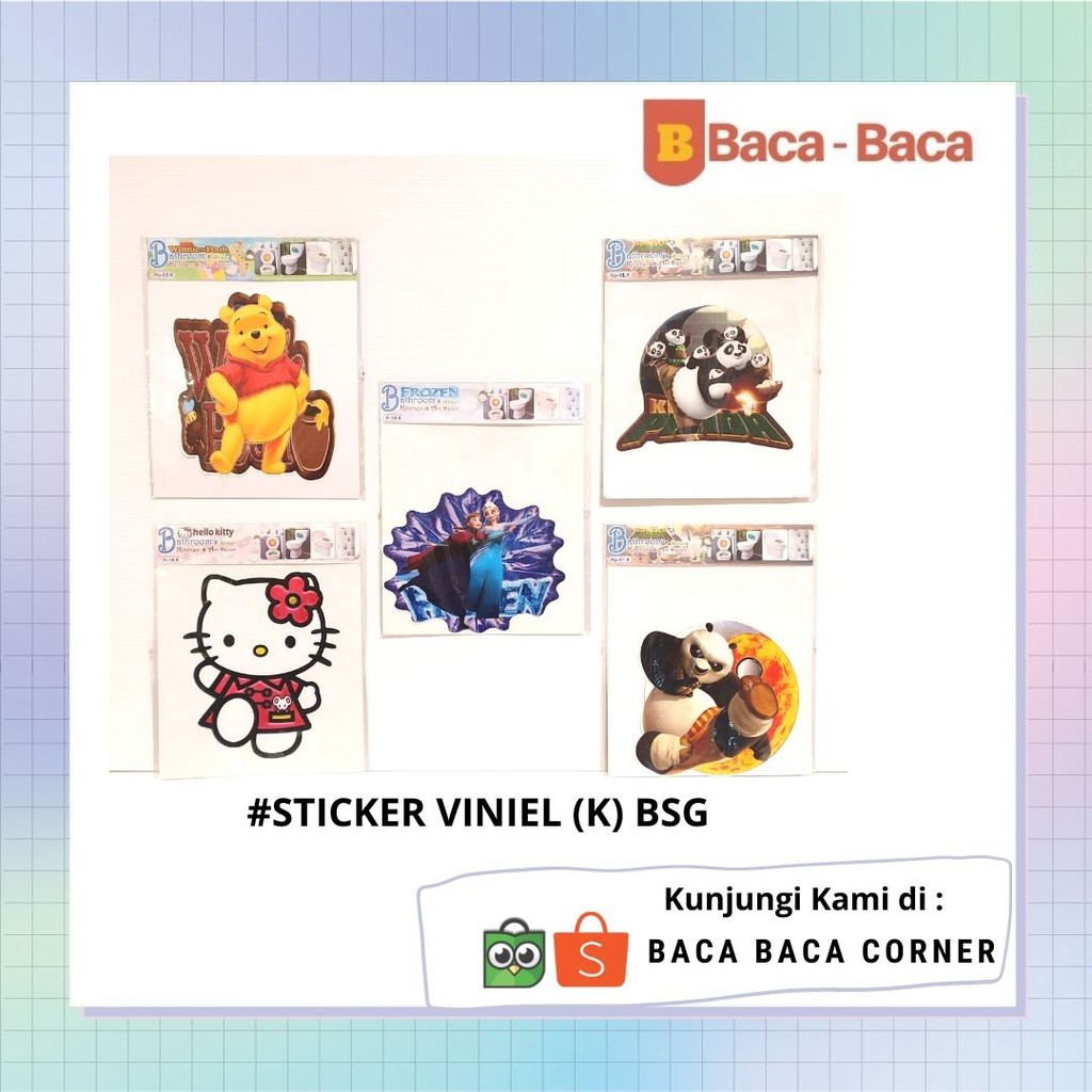 

#STICKER VINIEL (K) BSG