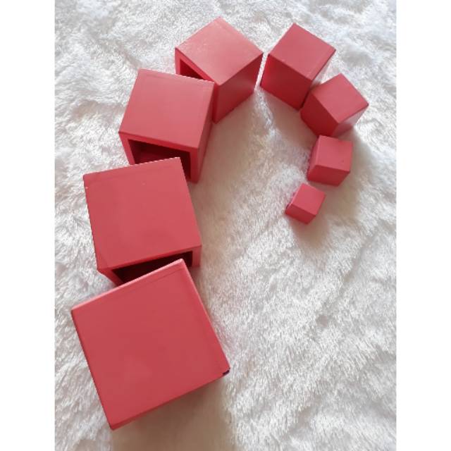 [SALE] Pink Tower / Blue Tower - Aparatus montessori