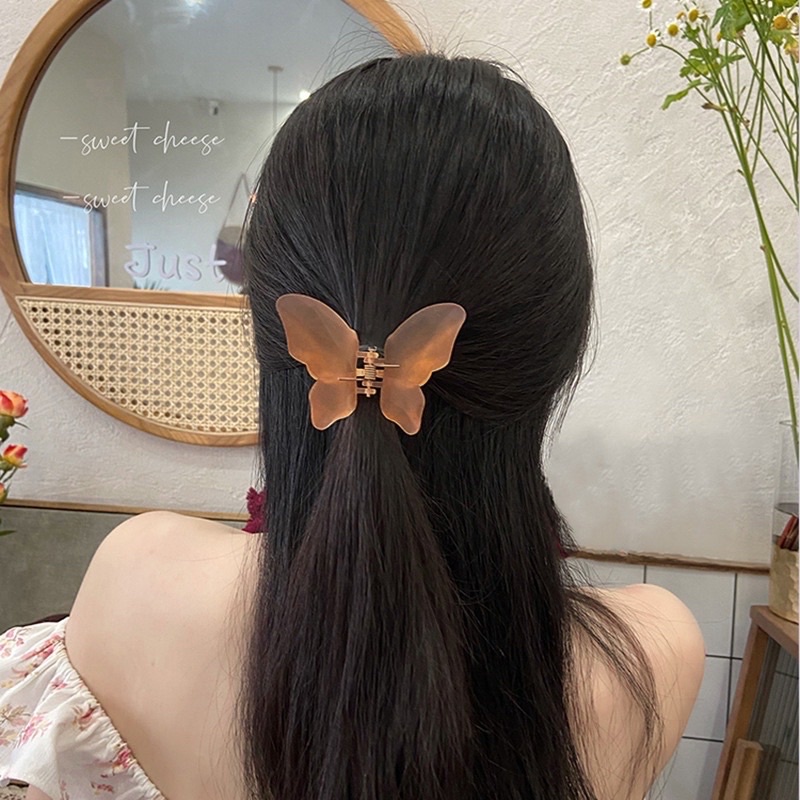 Jepitan Rambut Modal Kupu Kupu Gaya Korea - Jepitan Rambut Butterfly Wanita