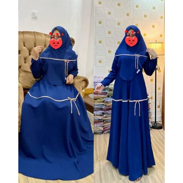 Kamila Dress Syari, merk hanasangka by Irna gallery