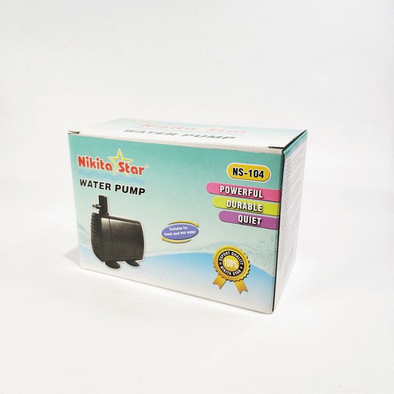 NIKITA STAR NS104 NS 104 NS-104 Pompa Air Celup Pompa power head Kolam ikan Aquarium aquascape murah