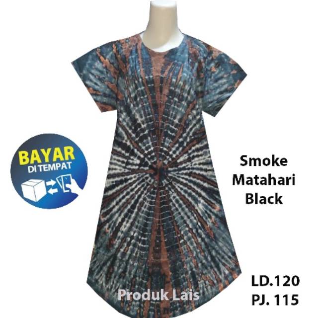 Daster Bali Smoke Tie Dye Super Jumbo