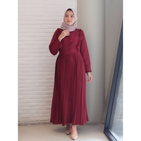 Gamis Neysa / maxi dress muslim / fashion gamis / promo