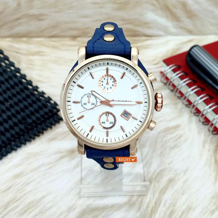 JAM TANGAN WANITA KULIT RT10 BW CEWEK FREE KOTAK KODE 487