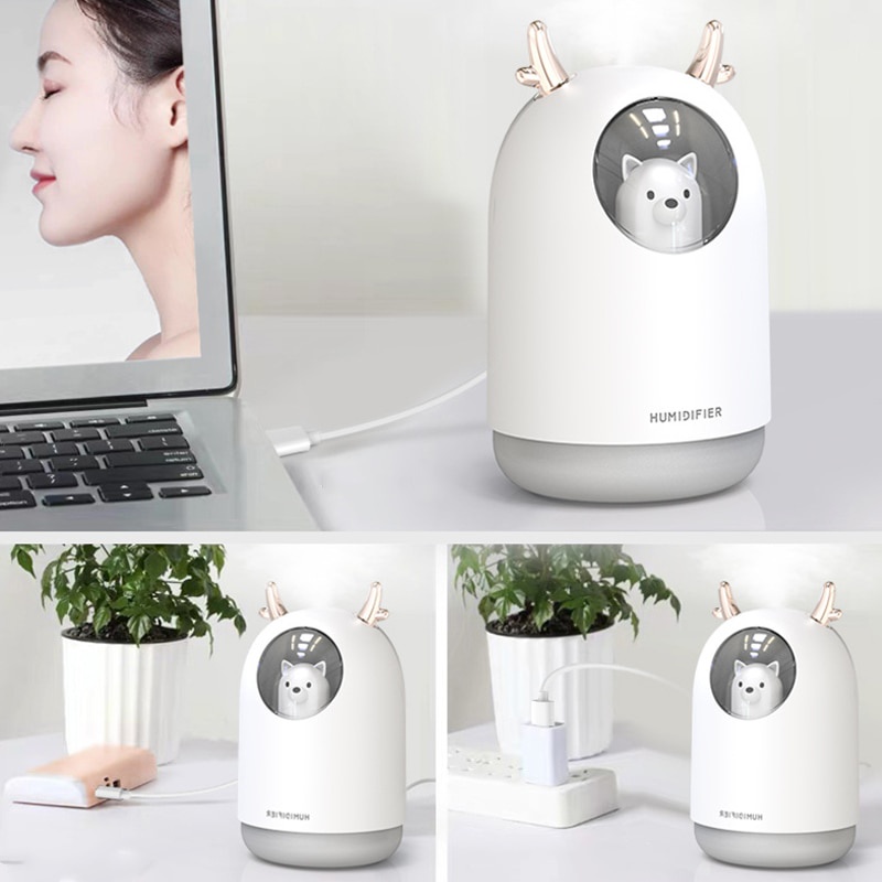 taffware aromaterapi ruangan 300ml RGB pengharum kamar humidifier diffuser aromaterapi diffuser oil