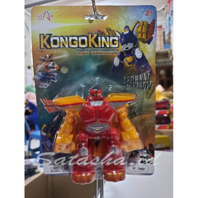 Mainan Robot Kingkong Wild Orang Utan St.2490 Robotan Kingkong