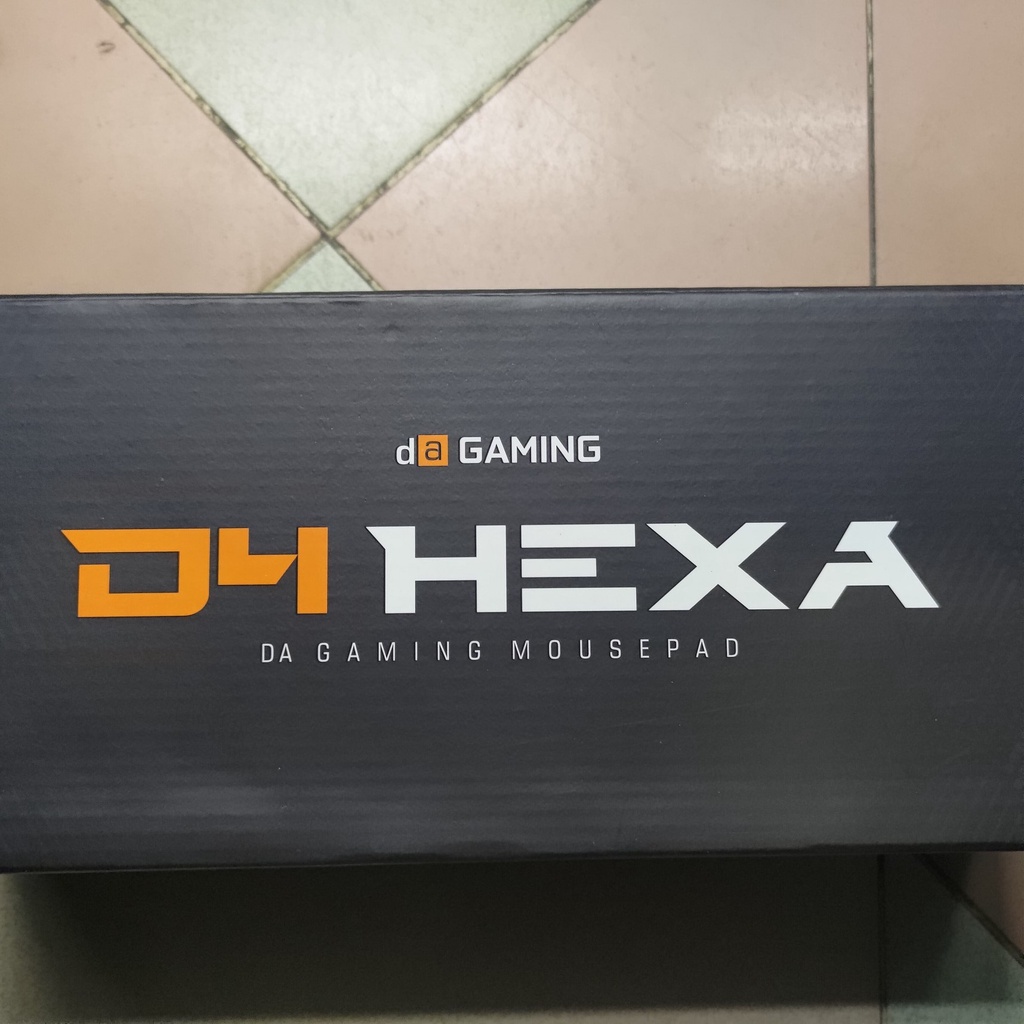 Mousepad Digital Alliance D4 Hexa RGB Gaming DA Mouse Pad Tatakan