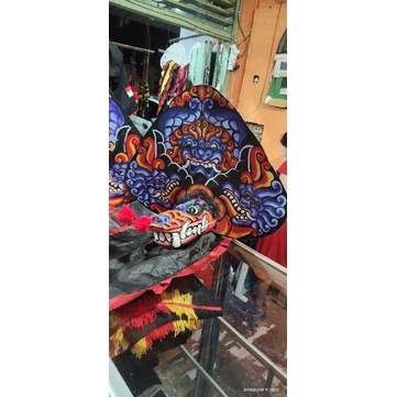 barongan anak / barongan / caplokan / ganongan / topeng ganong / pecut / jaranan / reog / mainan /sh