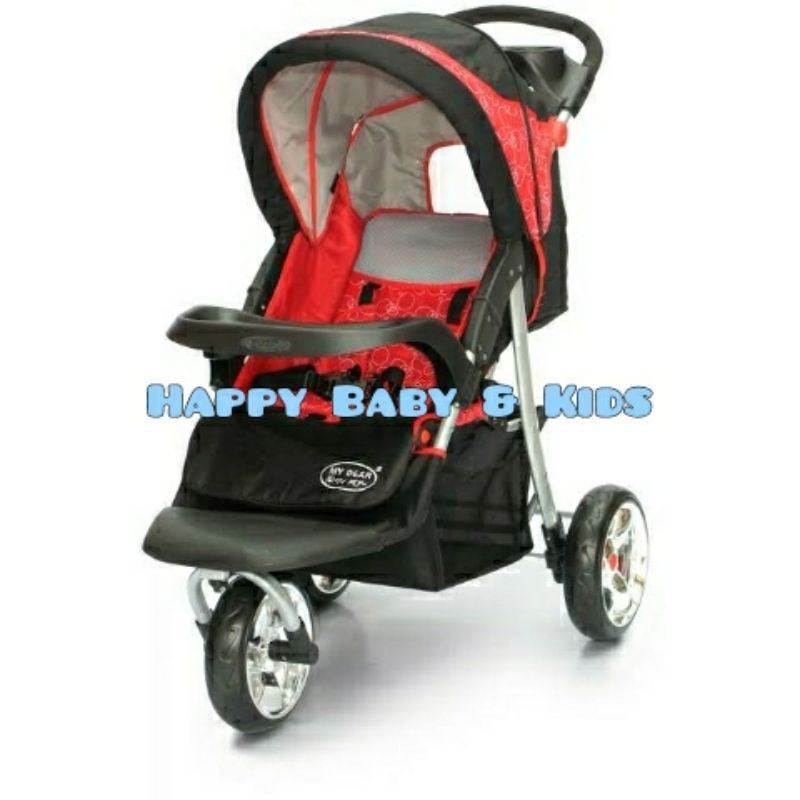 My Dear Baby Stroller 3 Roda