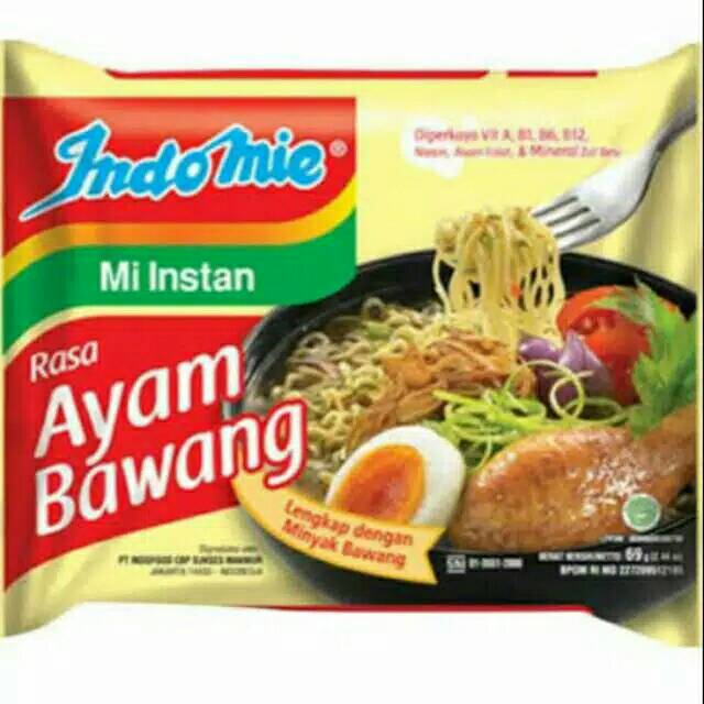 

Indomie Ayam Bawang Kuah 1 pcs