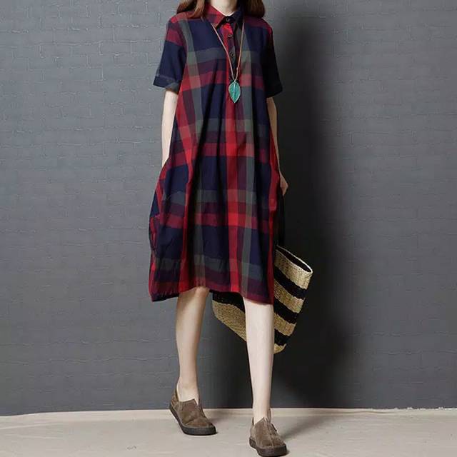 ZANZEA.KEMEJA WANITA.DRESS MODEL KEMEJA.PAKAIAN WANITA