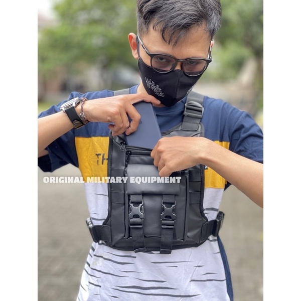 Tas Dada Pria Tactical Waterproof Model Terbaru Original Neisda Chest Bag Waterproof