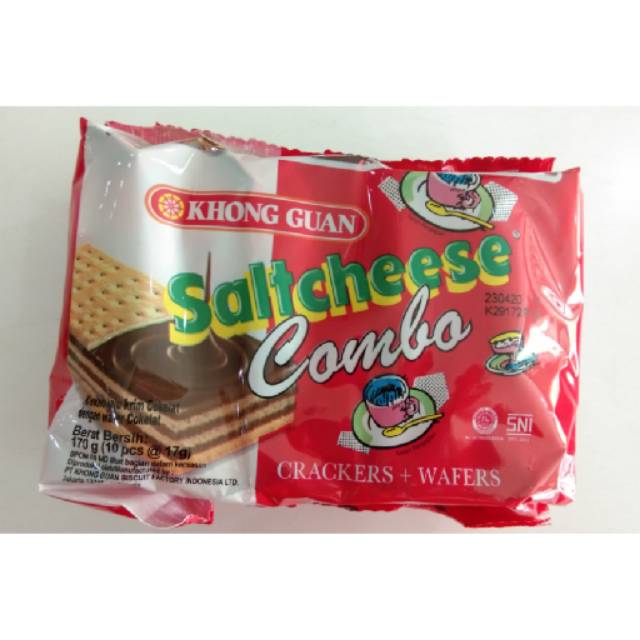 

Khong Guan Saltcheese Combo Bag 170gr